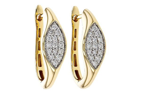 B284-07463: EARRINGS .25 TW