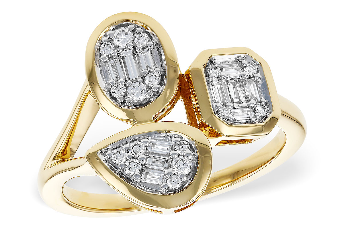 B284-08427: LDS DIA RG .12 TW BAGUETTE .25 TW