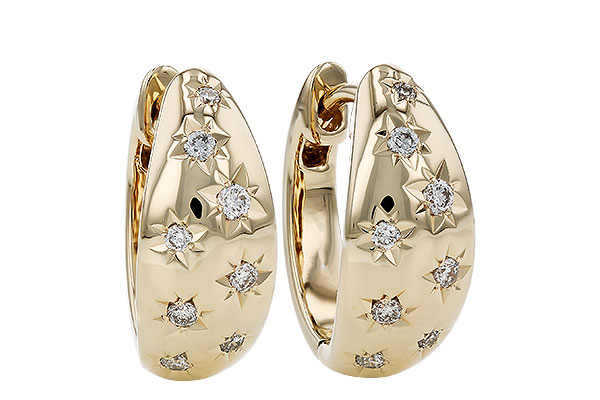 B284-91154: EARRINGS .17 TW