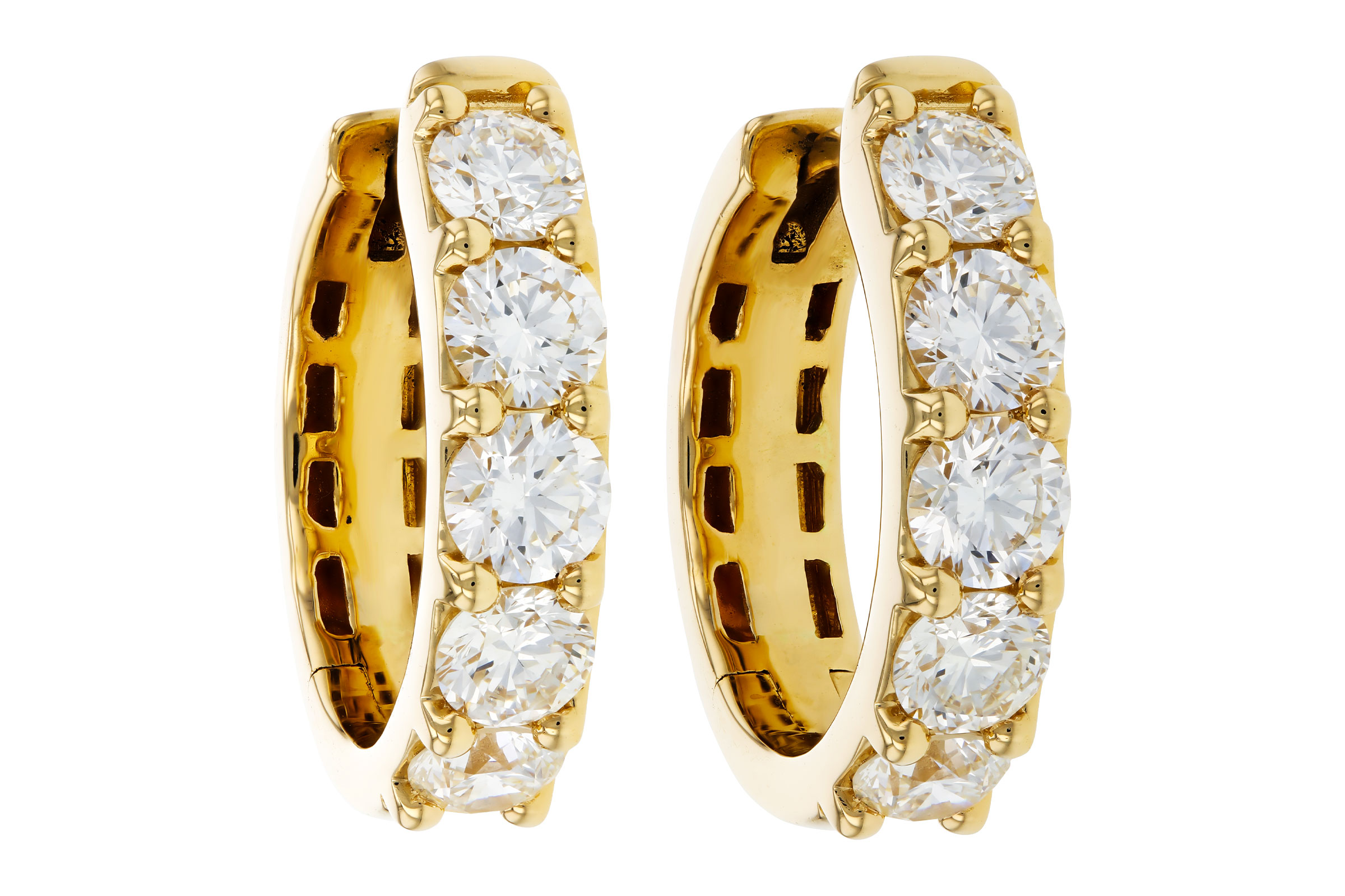 B284-92063: EARRINGS 2.00 TW