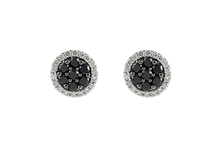 C195-89299: EARR .47 BLACK DIA .72 TW