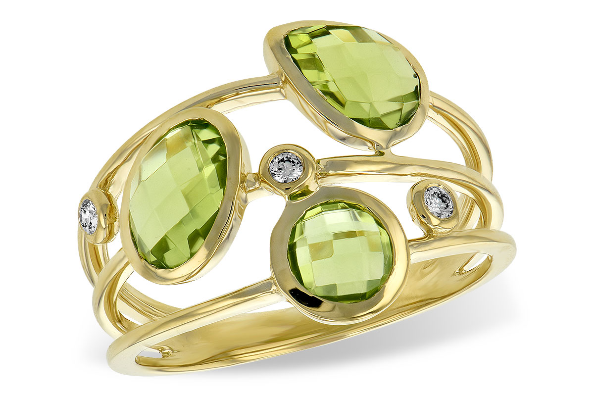 C198-58436: LDS RG 2.45 PERIDOT 2.50 TGW