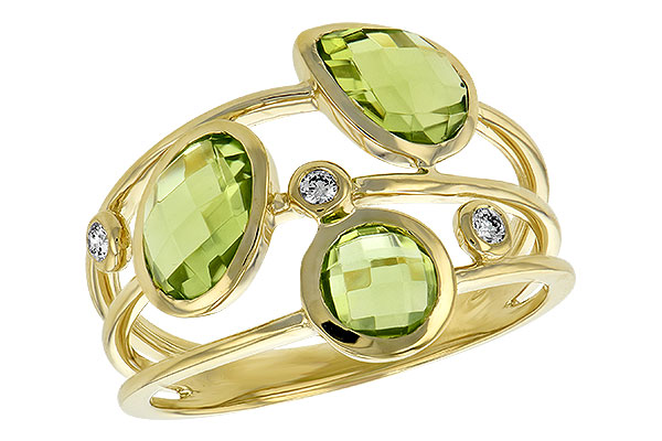 C198-58436: LDS RG 2.45 PERIDOT 2.50 TGW