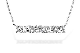 C199-50190: NECK .24 TW BAGUETTES
