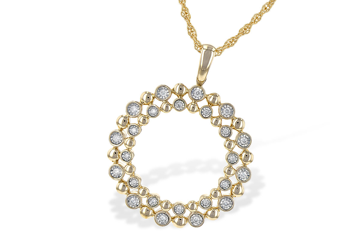 C199-50199: NECKLACE .12 TW