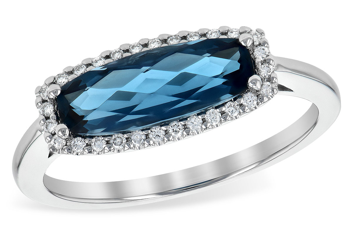 C199-50263: LDS RG 1.79 LONDON BLUE TOPAZ 1.90 TGW