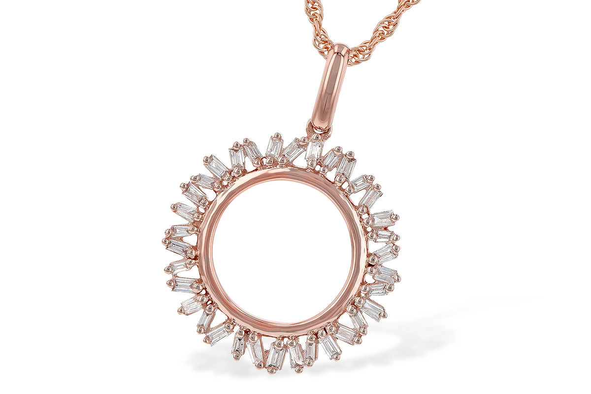 C199-51181: NECK .20 TW BAGUETTES