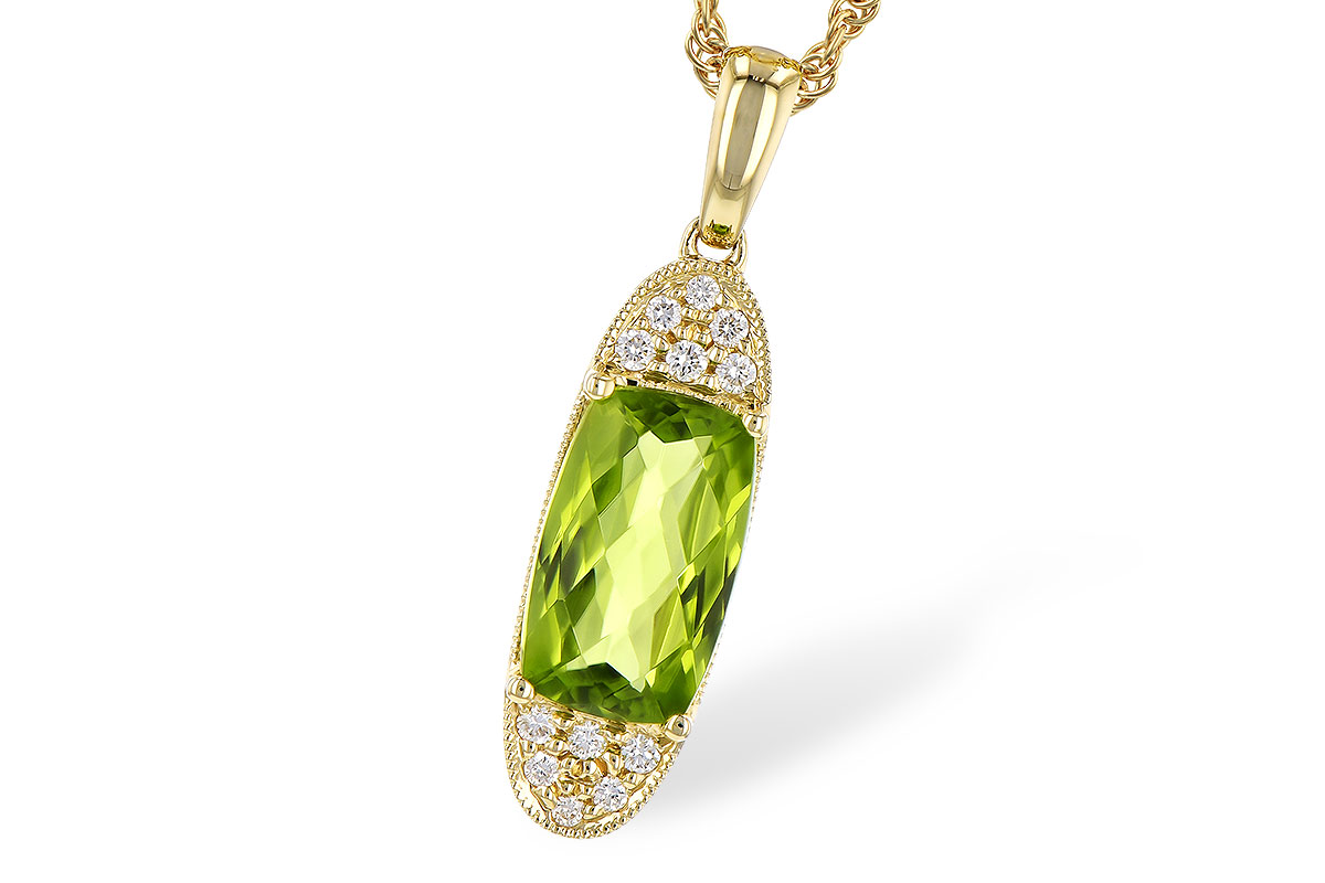 C282-25654: NECK 1.90 PERIDOT 2.00 TGW