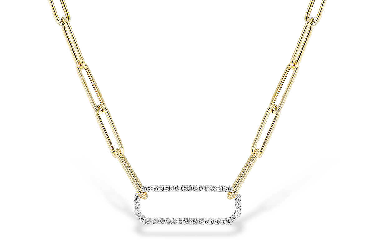 C283-09363: NECKLACE .50 TW (17 INCHES)