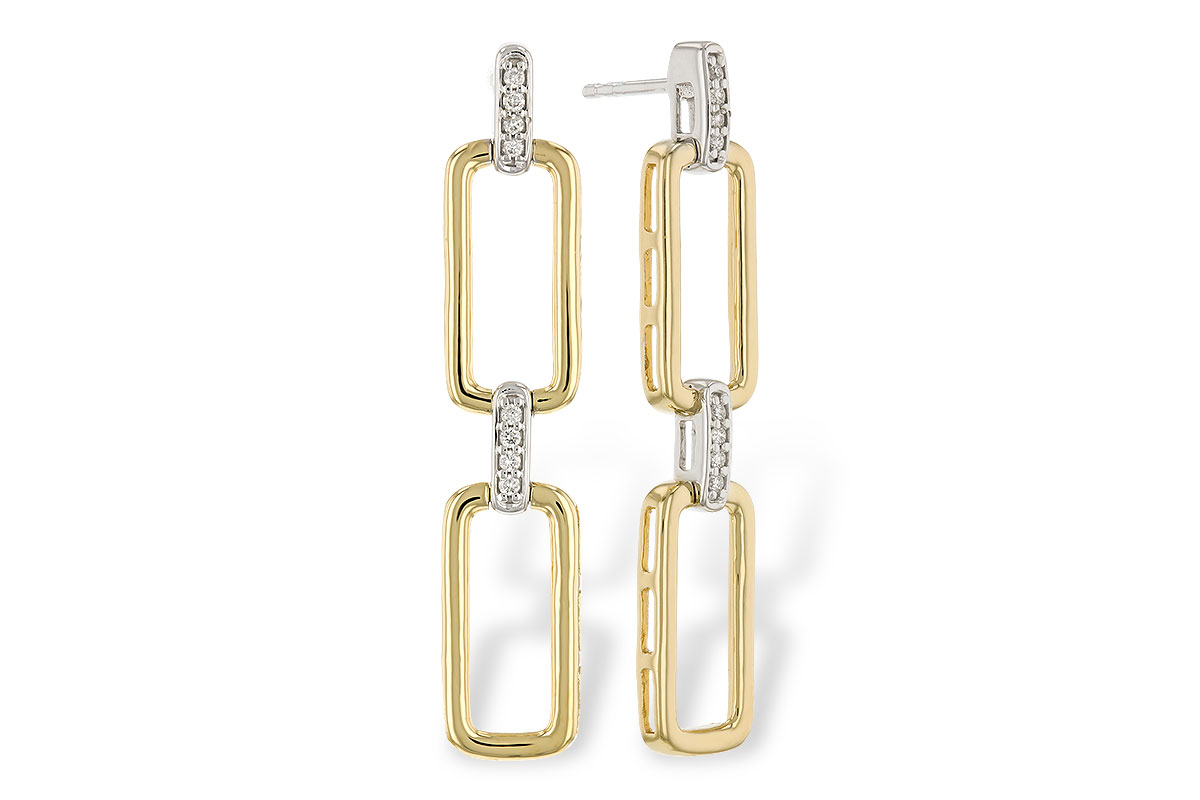 C283-15681: EARRINGS .08 TW