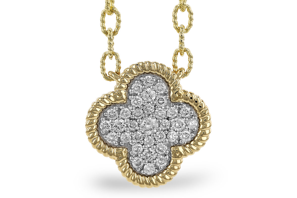 C283-17508: NECKLACE .32 TW (18")