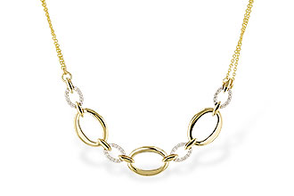 C284-01108: NECKLACE .50 TW (18")