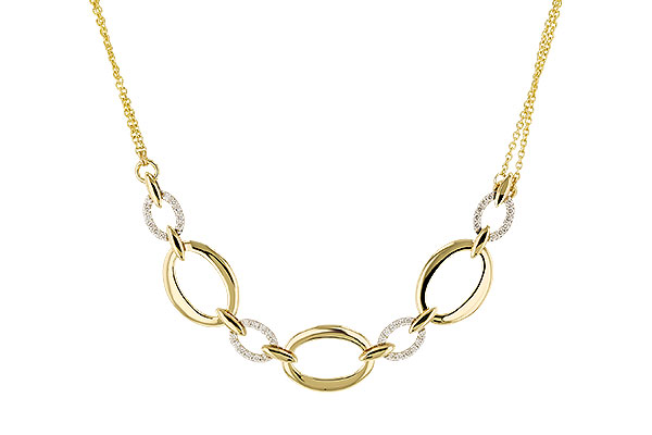 C284-01108: NECKLACE .50 TW (18")