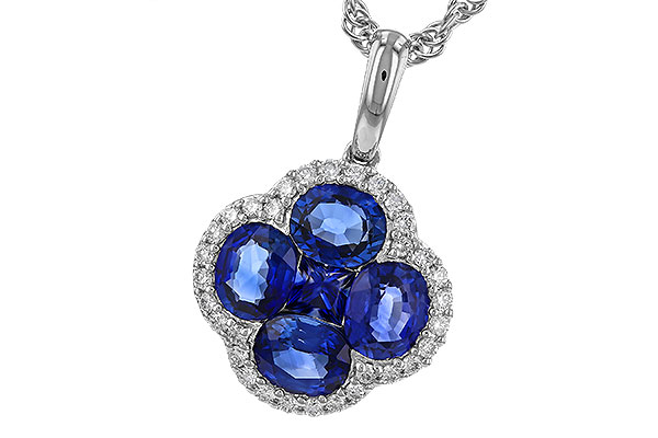 C284-01181: NECKLACE 1.72 SAPPHIRE 1.87 TGW
