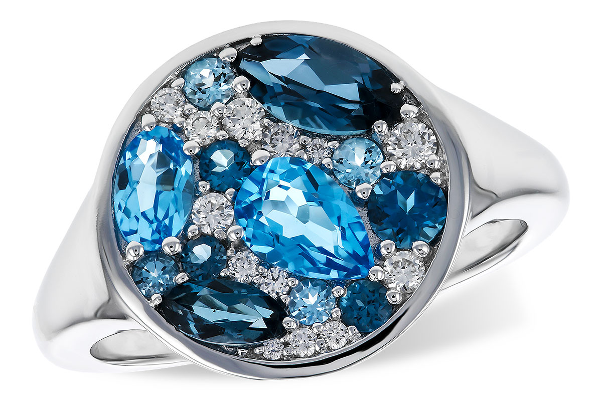 C284-03854: LDS RG 1.80 TW BLUE TOPAZ 1.96 TGW