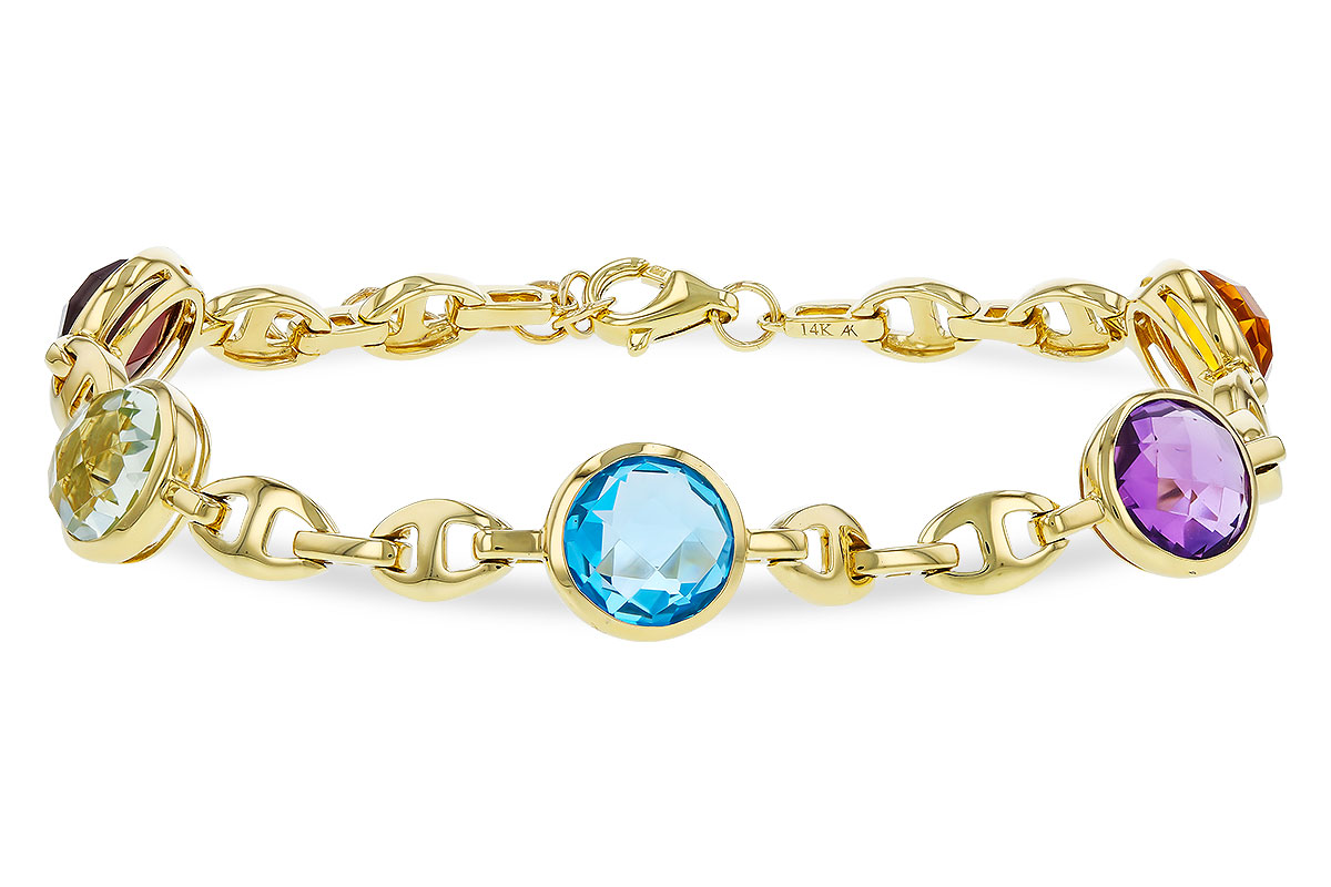 C284-03863: BRACELET 7.09 TW SEMI-PREC (GT,CIT,AMY,G.AMY,BT)