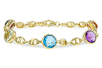 C284-03863: BRACELET 7.09 TW SEMI-PREC (GT,CIT,AMY,G.AMY,BT)