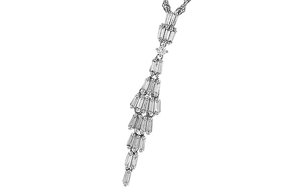 C284-05699: NECKLACE .33 BAG .35 TW