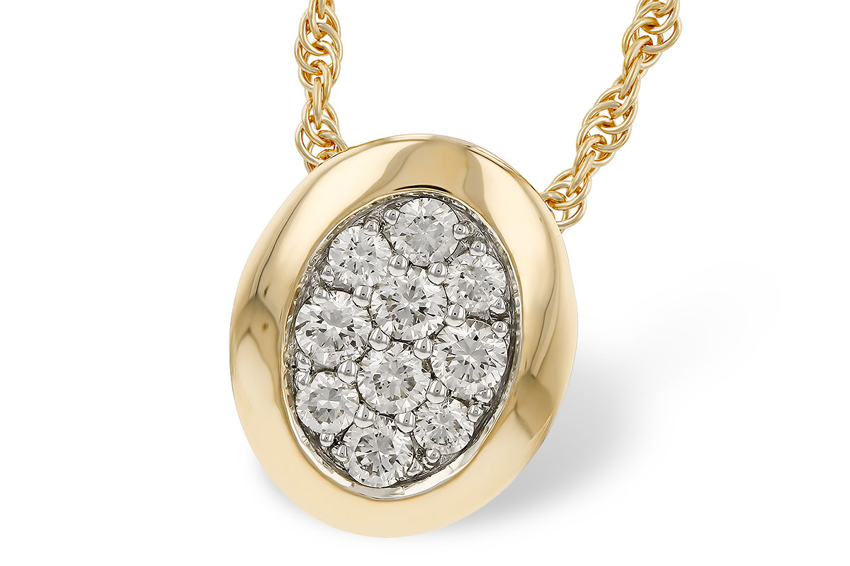 C284-06563: NECKLACE .25 TW