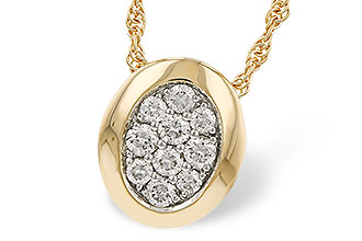 C284-06563: NECKLACE .25 TW