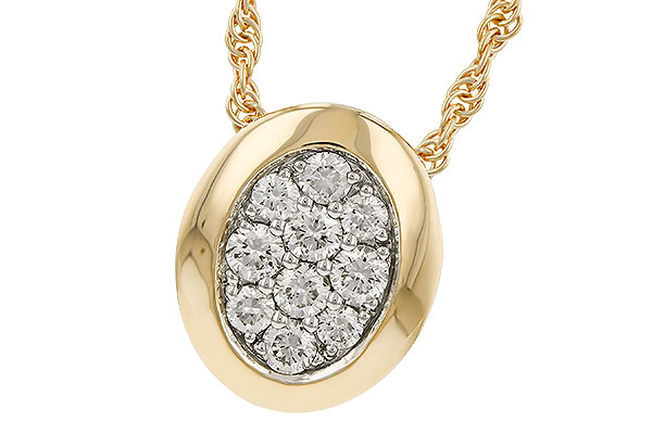 C284-06563: NECKLACE .25 TW
