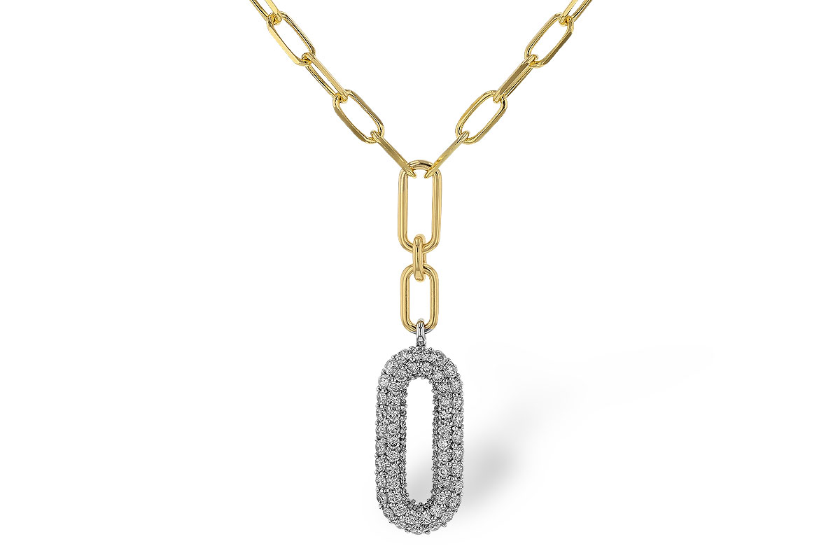 C284-07490: NECKLACE .96 TW (18")