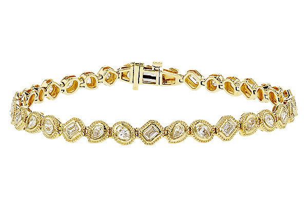 C284-07527: BRACELET 2.15 TW FANCY CUT DIAMONDS