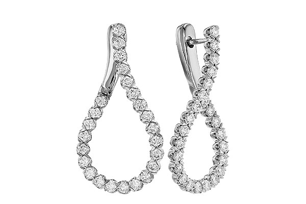 C284-91145: EARRINGS 1.50 TW