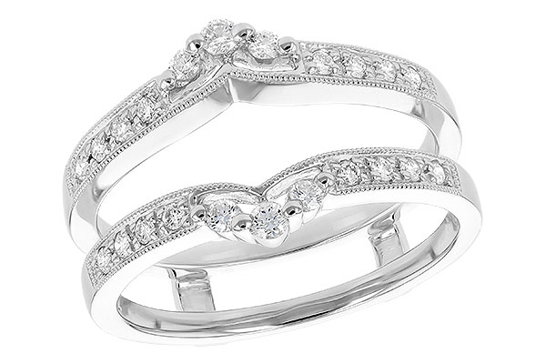 C284-93854: L102-19299 GUARD RG IN PLATINUM .28 TW