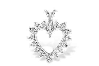 D015-84817: HEART PENDANT .45 TW