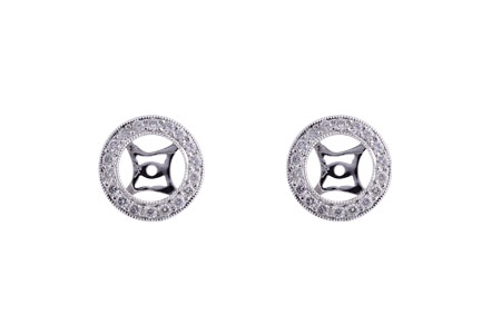D193-14754: EARRING JACKET .32 TW (FOR 1.50-2.00 CT TW STUDS)