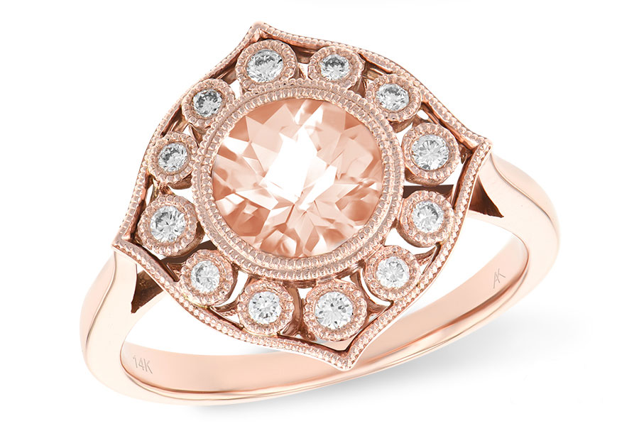 D197-67481: LDS RG .90 MORGANITE 1.05 TW