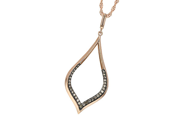 D198-54745: NECK .15 BROWN DIA TW
