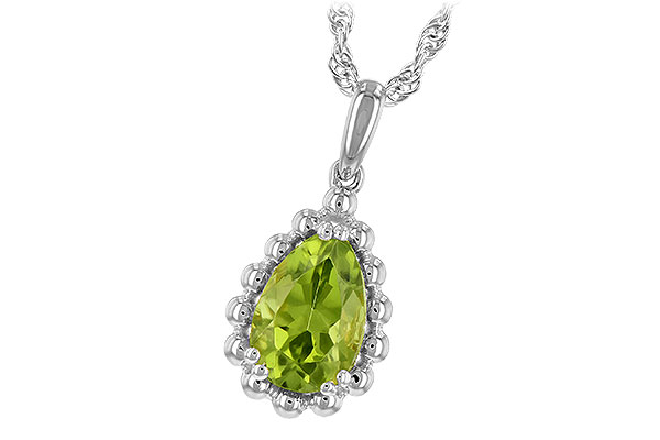 D198-58445: NECKLACE 1.30 CT PERIDOT