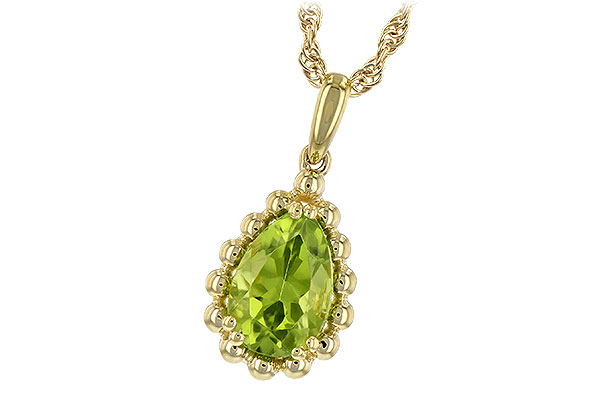 D198-58445: NECKLACE 1.30 CT PERIDOT