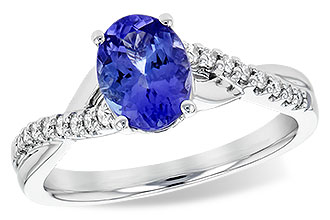 D199-52081: LDS RG 1.20 TANZANITE 1.35 TGW