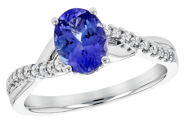 D199-52081: LDS RG 1.20 TANZANITE 1.35 TGW