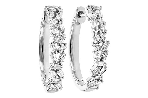 D282-21163: EARR .26 TW BAGUETTES
