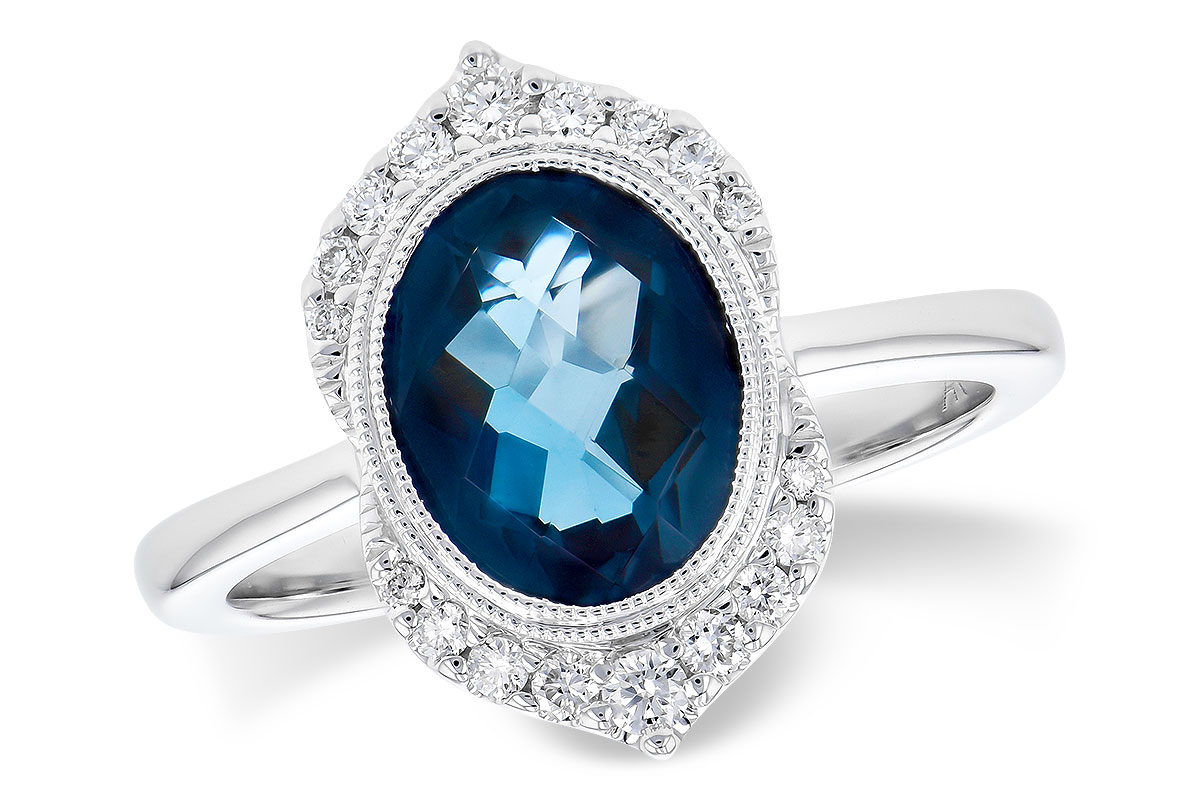 D282-25699: LDS RG 1.86 LONDON BLUE TOPAZ 2.00 TGW