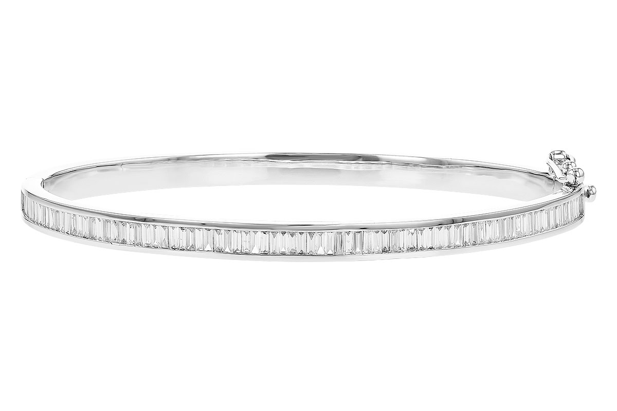 D283-10263: BANGLE 1.02 TW BAGUETTE DIAMONDS