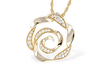 D283-12036: NECKLACE .20 TW