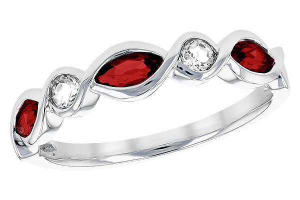 D284-01136: LDS RG .52 TW GARNET .64 TGW