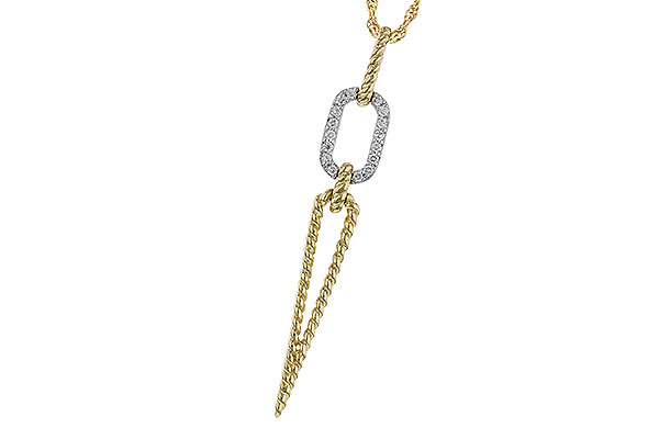 D284-02036: NECKLACE .14 TW