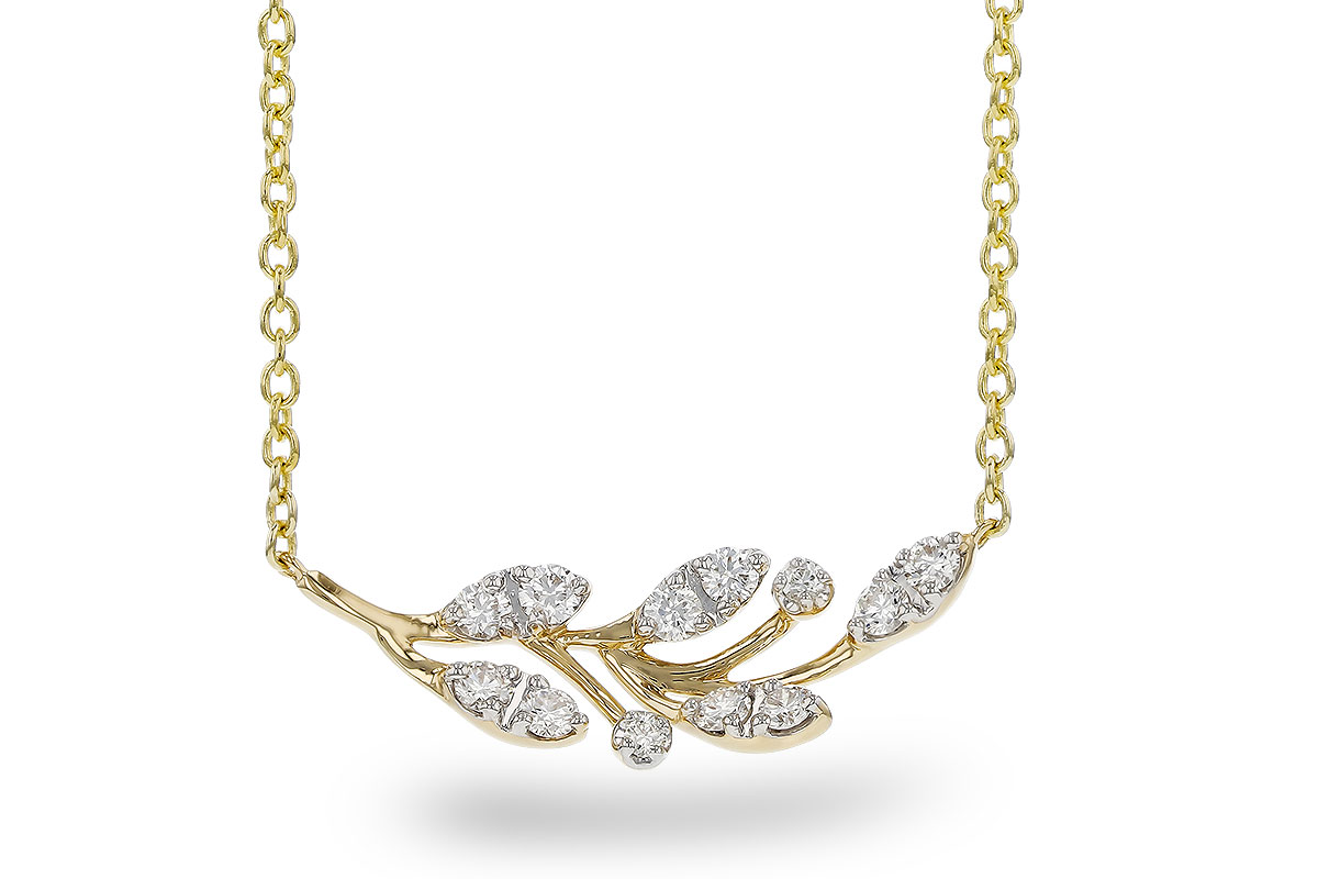 D284-02917: NECKLACE .32 TW (18")