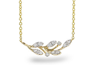D284-02917: NECKLACE .32 TW (18")