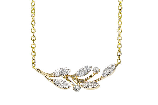 D284-02917: NECKLACE .32 TW (18")