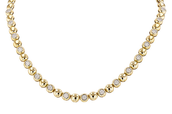 D284-04817: NECKLACE .87 TW (17")