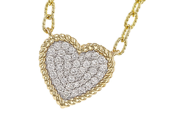 D284-05654: NECKLACE .32 TW (18")