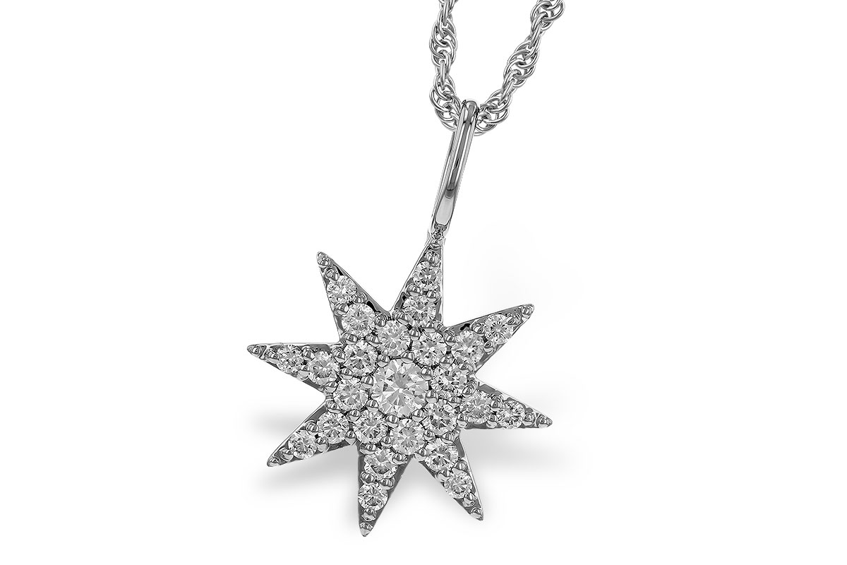 D284-06590: NECKLACE .48 TW