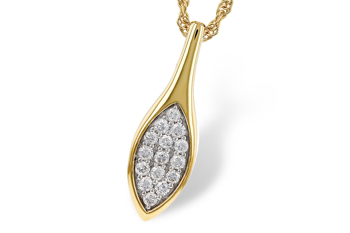D284-06636: NECKLACE .20 TW